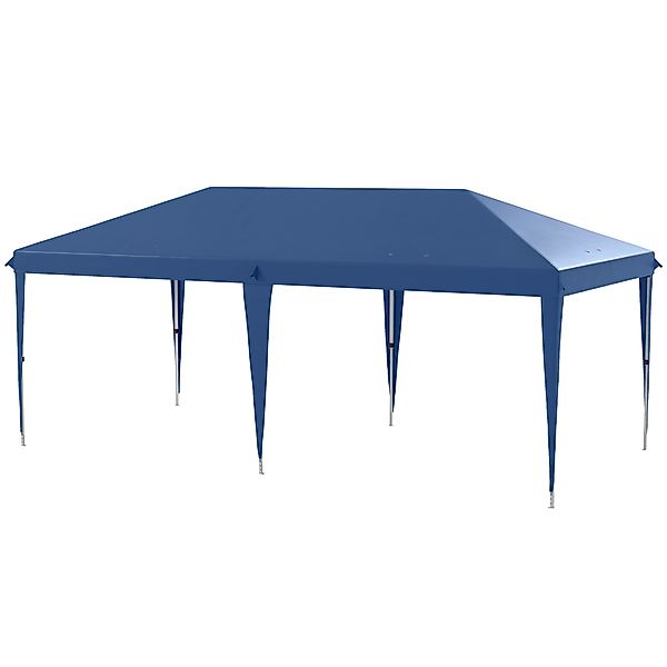 Outsunny Garten Pavillon Faltbarer Wasserdichter Pop-Up-Baldachin inkl. Tra günstig online kaufen