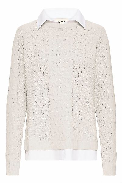 OXMO Strickfleece-Pullover "Strickpullover OXFSANVI PU 1" günstig online kaufen