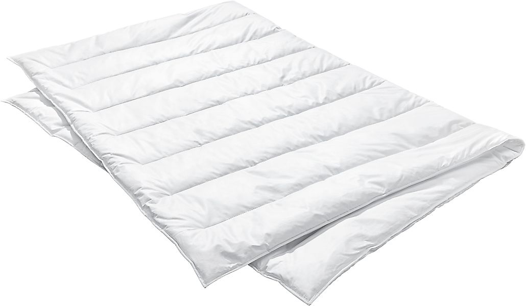 Centa-Star Kunstfaserbettdecke »Aqua Aktiv«, warm, Bezug 100% Baumwolle, (1 günstig online kaufen