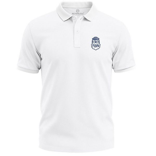 Neverless Poloshirt Poloshirt Herren mit MOIN Seemann Prin– Kurzarm Polo So günstig online kaufen