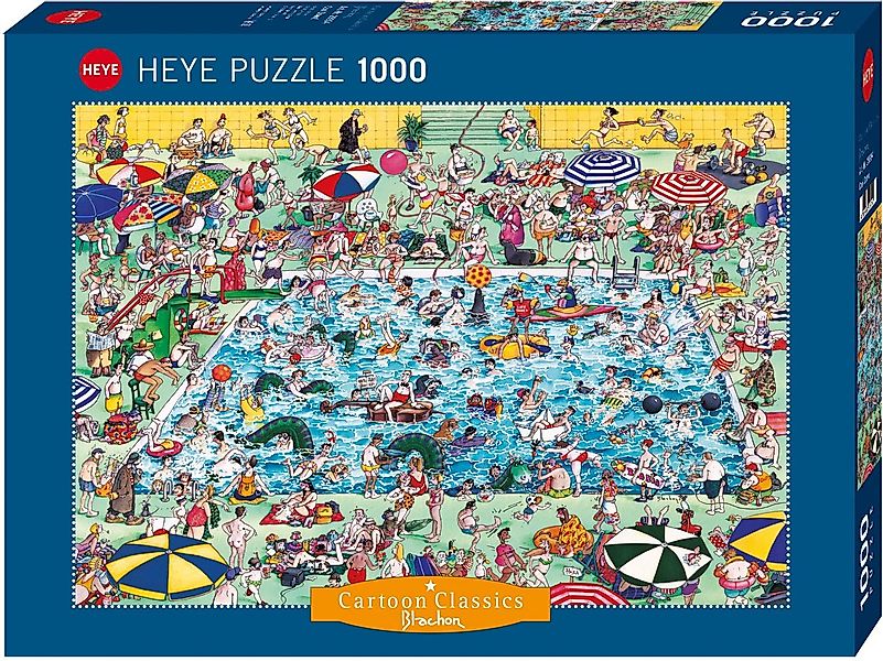 HEYE Puzzle Cool Down!, Blachon, 1000 Puzzleteile, Made in Germany günstig online kaufen