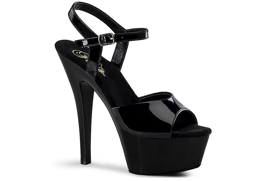 Lovelyness Lovelyness - High Heels Plateau Schuhe - Lack Schwarz mit 15cm A günstig online kaufen