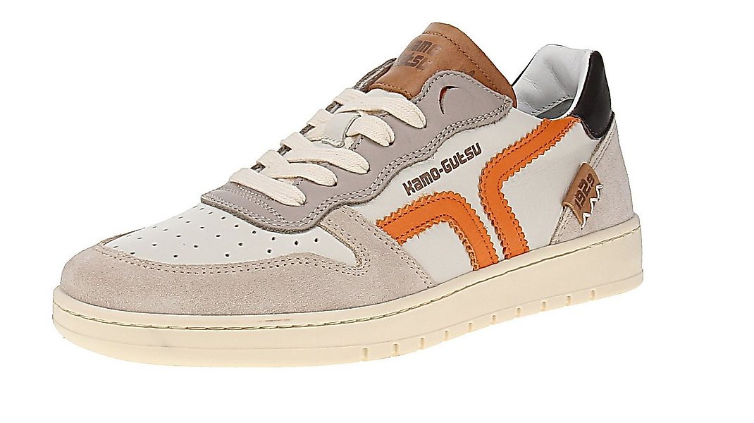 Kamo-Gutsu Kamo-Gutsu Campo-048 - Herren Schuhe Sneaker - Beige-Arancio Sne günstig online kaufen