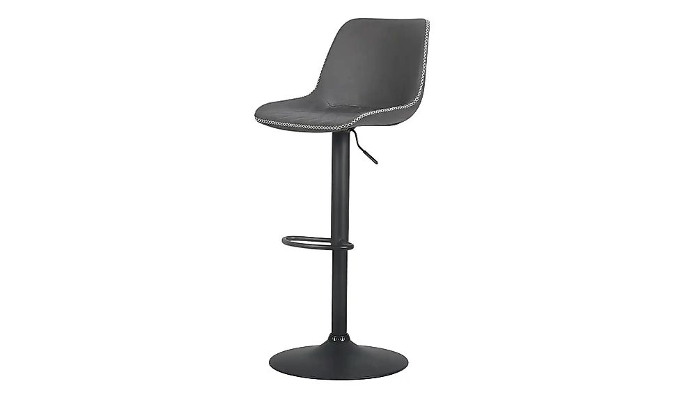 Barstuhl  Cliff ¦ grau ¦ Maße (cm): B: 52,5 H: 108 T: 45.0 Polstermöbel > H günstig online kaufen