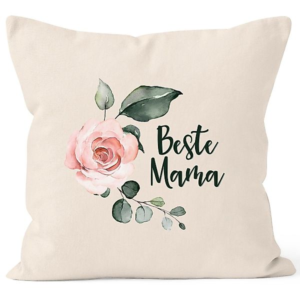 MoonWorks Dekokissen Kissen-Bezug Beste Mama Geschenk günstig online kaufen
