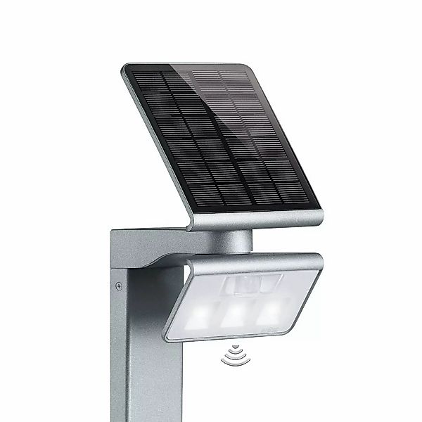 STEINEL XSolar GL-S Stand LED-Solarleuchte silber günstig online kaufen