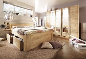 Home affaire Massivholzbett "Sabrina" Stauraumbett mit hoher Stabilität, IN günstig online kaufen
