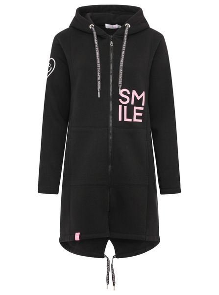 Zwillingsherz Jerseymantel "Alissa" mit Kapuze und günstig online kaufen