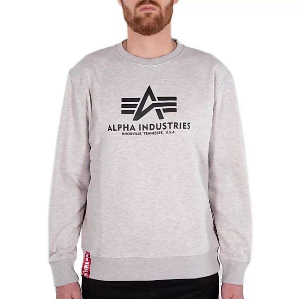 Alpha Industries Basic Sweatshirt XS Hazel Melange günstig online kaufen