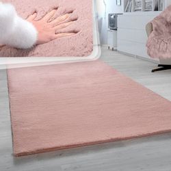 Paco Home Fellteppich "Rabbit 780" rechteckig 26 mm Höhe Kunstfell, Kaninch günstig online kaufen
