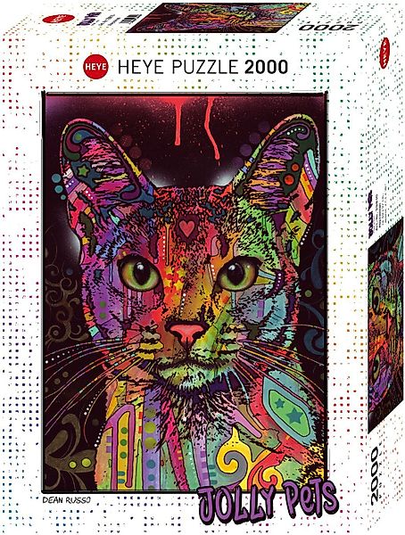 HEYE Puzzle Abyssinian, 2000 Puzzleteile, Made günstig online kaufen