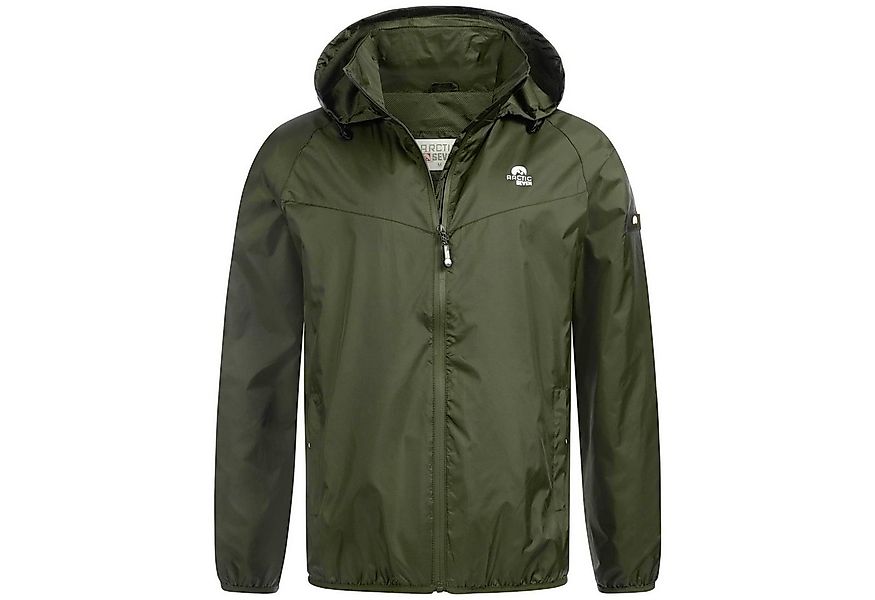 Arctic Seven Regenjacke Herren leicht mit Kapuze – Wasserabweisende Outdoor günstig online kaufen