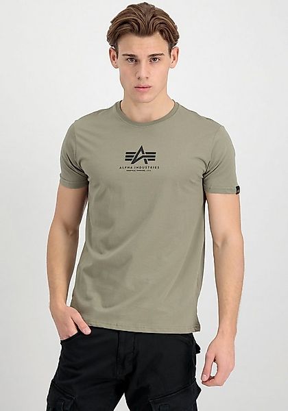 Alpha Industries Rundhalsshirt Basic T ML Baumwolle, regular fit günstig online kaufen