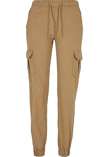 URBAN CLASSICS Cargohose Urban Classics Damen Ladies High Waist Cargo Joggi günstig online kaufen