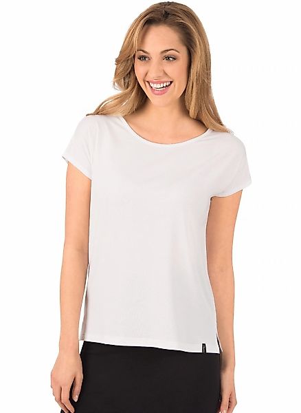 Trigema T-Shirt "TRIGEMA T-Shirt aus Viskose" 1 Stk. tlg. günstig online kaufen