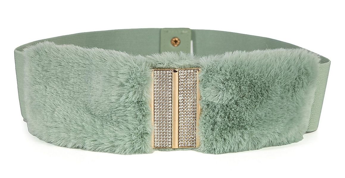 Cassandra Accessoires Taillengürtel "Sofia" Stretchgürtel, Plüschgürtel, fa günstig online kaufen