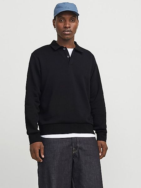 Jack & Jones Sweatshirt JJEBRADLEY SWEAT POLO NOOS günstig online kaufen