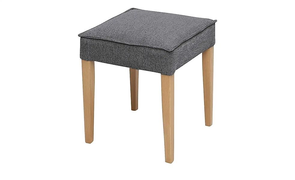 Woodford Polsterhocker  Laron ¦ grau ¦ Maße (cm): B: 42 H: 50 T: 42.0 Polst günstig online kaufen