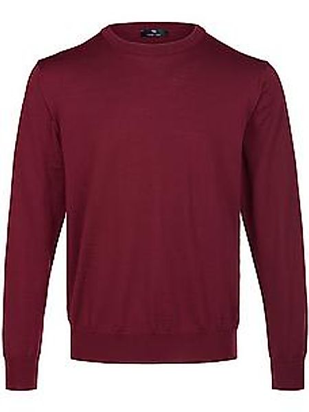 Rundhals-Pullover Peter Hahn rot günstig online kaufen