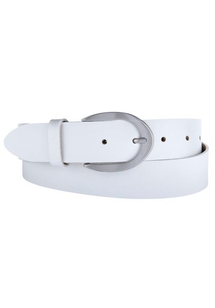 Silbergift Koppelgürtel mit grafischer Schließe günstig online kaufen