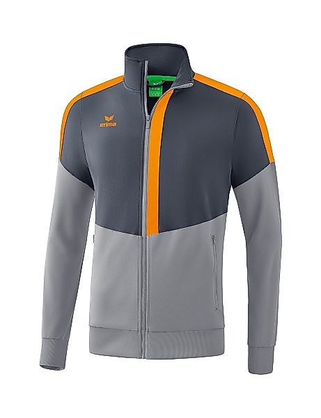 Erima Trainingsjacke Squad Worker grau/orange Herren günstig online kaufen