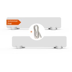 Könighaus Anti-Schimmel-Set Infrarotheizung und Erweiterungskabel Weiß 2-te günstig online kaufen