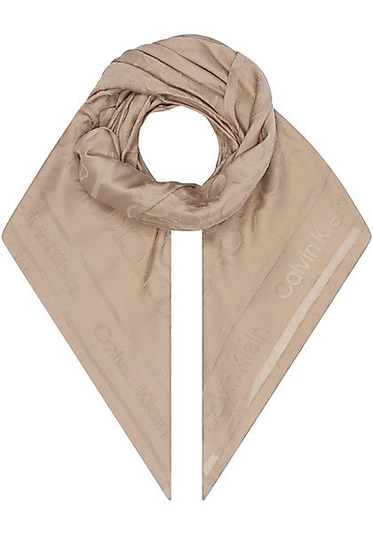 Calvin Klein Schal BURNOUT MONOGRAM SCARF, günstig online kaufen