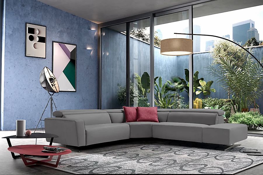 Egoitaliano Ecksofa "Stefanie-e, Designsofa der Extraklasse, bequem mit hoh günstig online kaufen