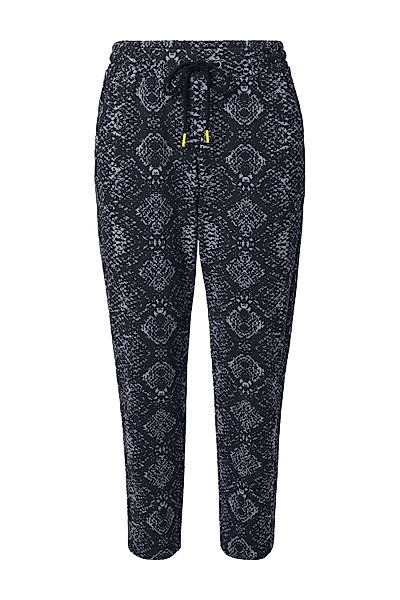 Ulla Popken Schlupfhose Jogginghose Schlangenmuster Elastikbund günstig online kaufen