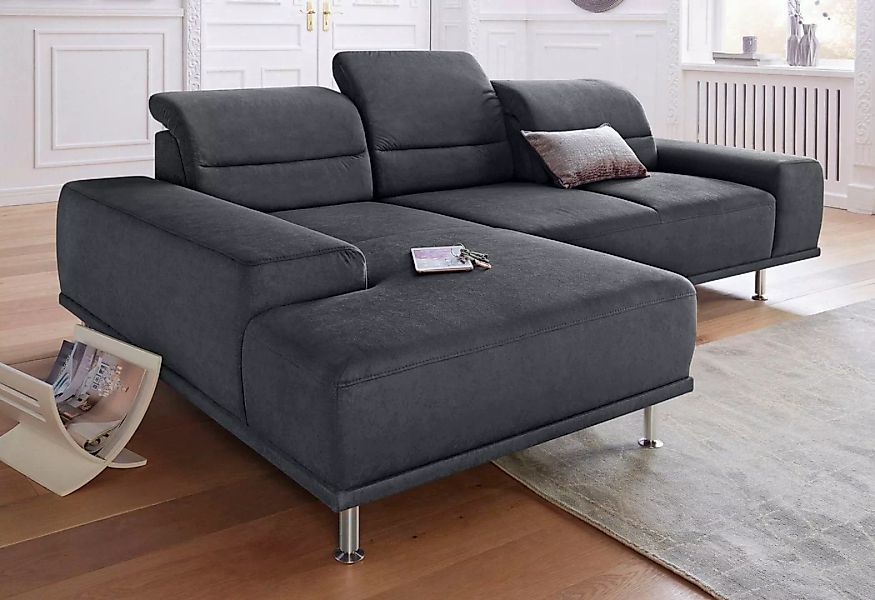 sit&more Ecksofa "Mariola L-Form", mit Recamiere und Federkern, inklusive S günstig online kaufen