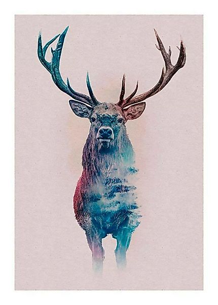 Komar Poster "Animals Forest Deer", Tiere, (1 St.) günstig online kaufen