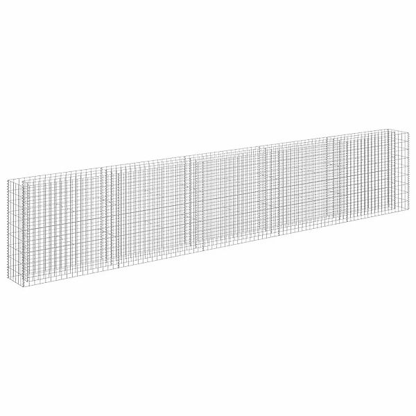 Gabionen-hochbeet Verzinkter Stahl 450×30×90 Cm günstig online kaufen