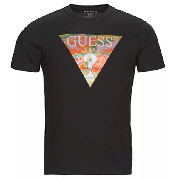 Guess  T-Shirt SS BSC ABSTRACT TRI LOGO TEE günstig online kaufen