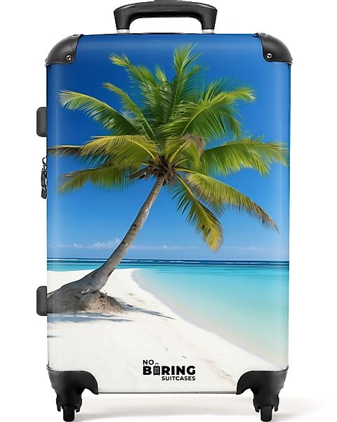 NoBoringSuitcases.com© Hartschalen-Trolley mit leuchtende Räder - günstig online kaufen