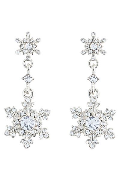 Next Paar Ohrhänger Weihnachts-Ohrhänger mit Schneeflocke (1-tlg) günstig online kaufen