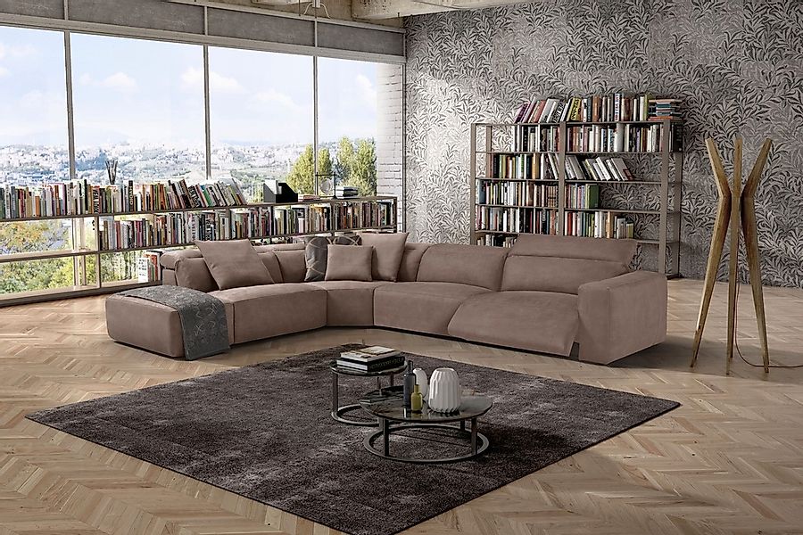 Egoitaliano Ecksofa "Beverly, extravangantes Designsofa mit erstklassigem S günstig online kaufen