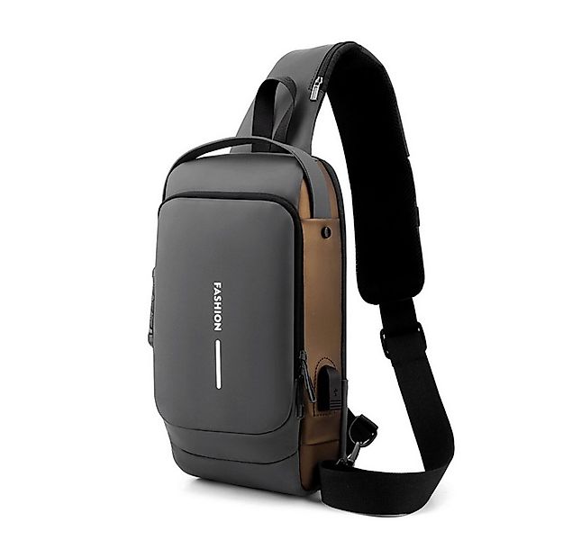 Blusmart Umhängetasche Wasserdichte Unisex-Brusttasche/Umhängetasche (Mit U günstig online kaufen