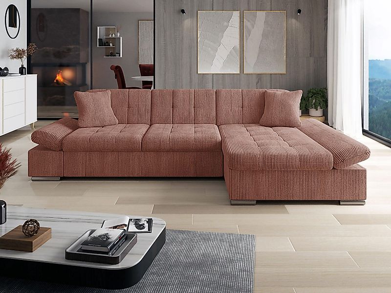MIRJAN24 Ecksofa Malwi Cord, mit Schlaffunktion günstig online kaufen