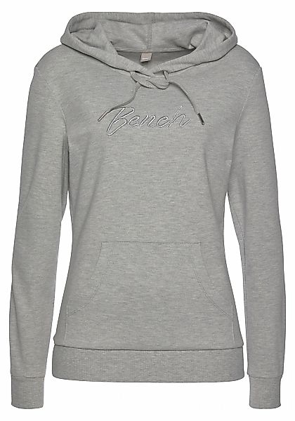 Bench. Loungewear Kapuzensweatshirt, mit glänzender Logostickerei, Loungean günstig online kaufen