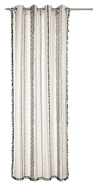 Albani Vorhang Ösenvorhang MADU, Weiß, B günstig online kaufen