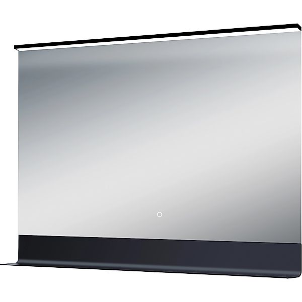 DSK Design LED-Lichtspiegel Black Shelf 80 cm x 60 cm günstig online kaufen