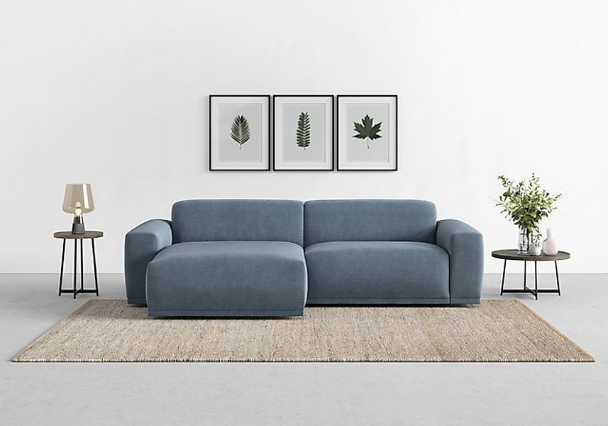 TRENDMANUFAKTUR Ecksofa »Braga, mit hochwertigem Kaltschaum, L-Form, in Cor günstig online kaufen