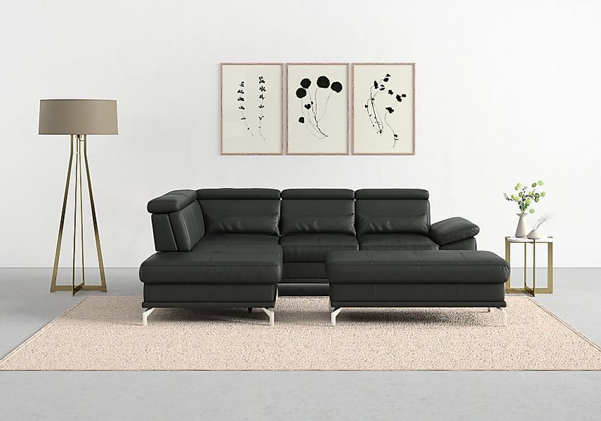 sit&more Ecksofa Cabrio L-Form, mit Sitztiefenverstellung, günstig online kaufen