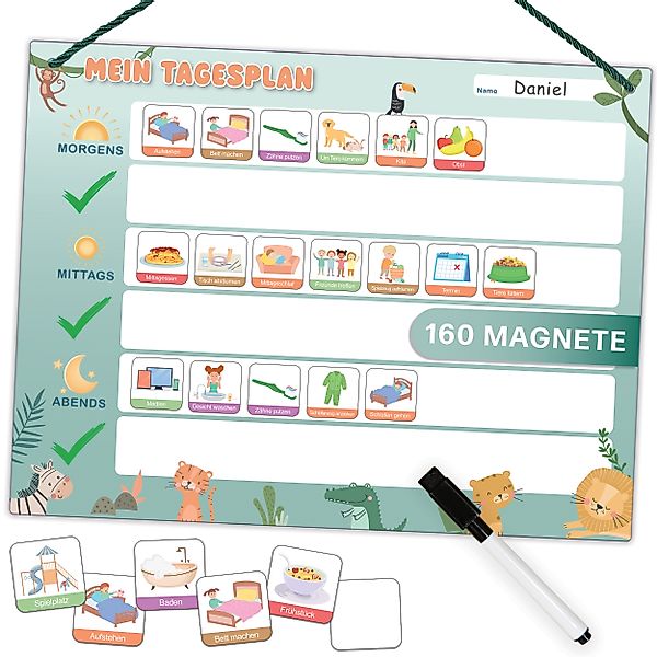 Mini Mindz Magnettafel Tagesplaner Kinder - günstig online kaufen
