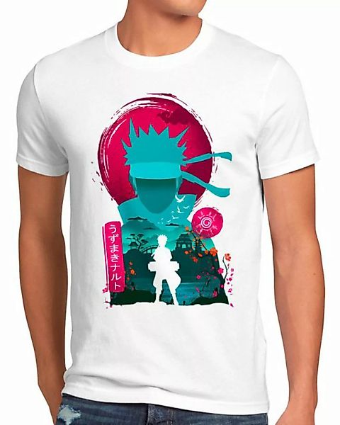 style3 Print-Shirt Herren T-Shirt 7th kakashi sasuke hatake shikamaru narut günstig online kaufen