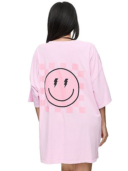 Worldclassca T-Shirt Worldclassca Oversized Print SMILE HAPPY T-Shirt Somme günstig online kaufen
