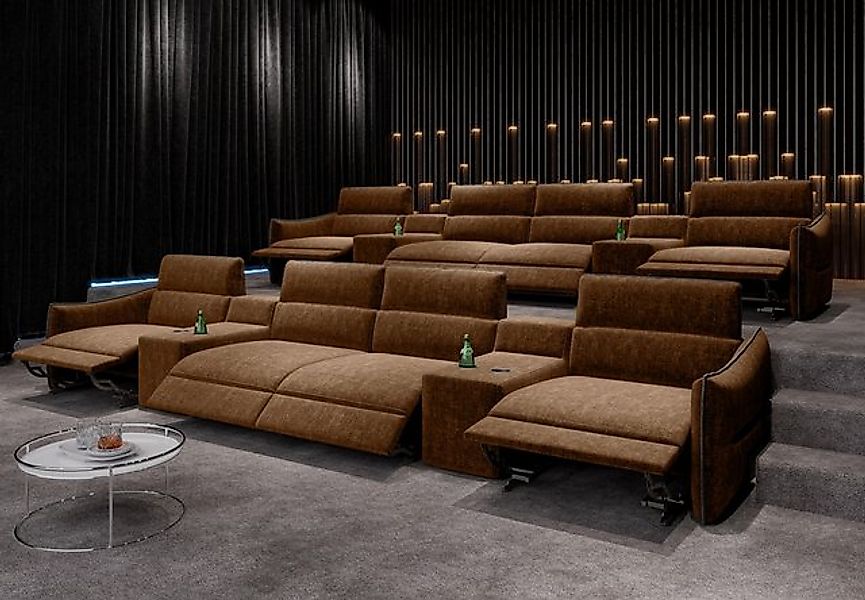 moebeloutlet.de Sofa Prisma Heimkino Sofa Kinosofa Stoff, mit Relaxfunktion günstig online kaufen