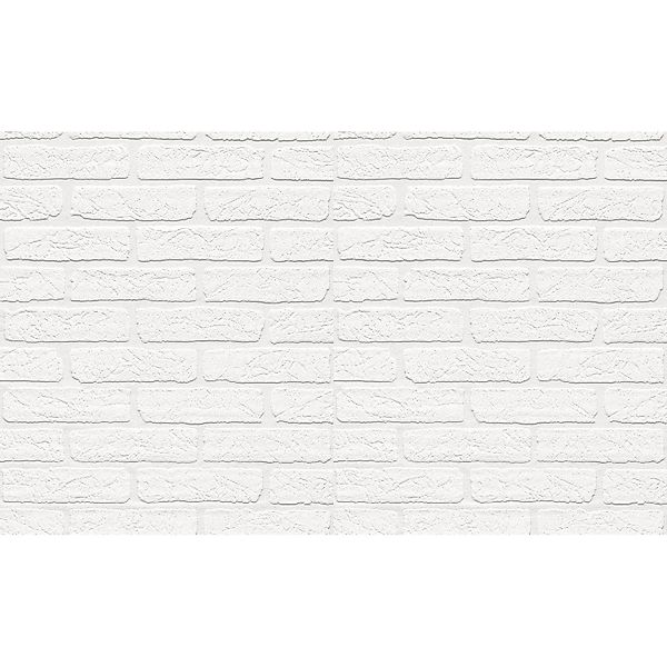 Rasch Vliestapete Wallton 150117 Steine Weiß 25 m x 1,06 m günstig online kaufen