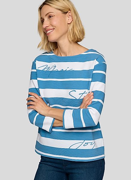 Rabe 3/4-Arm-Shirt, mit Schriftzug günstig online kaufen