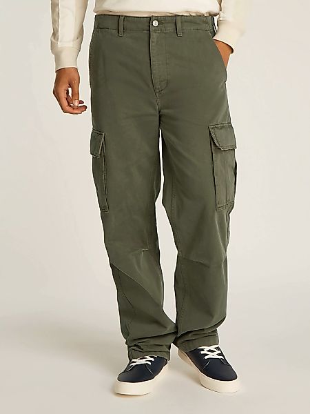 Tommy Jeans Cargohose "TJM JAIMIE COTTON CARGO", mit Kniefalten günstig online kaufen